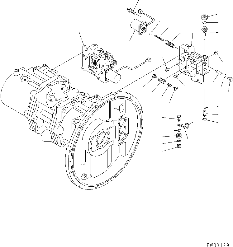 SERVO VALVE ASS'Y 708-2H-03140 KOMATSU
