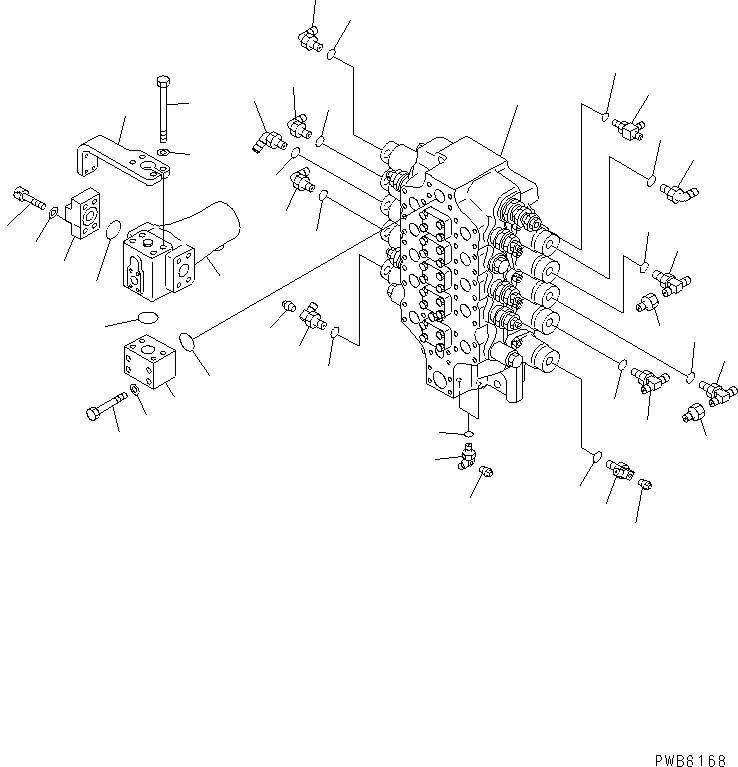 Ниппель 14F-62-81420 KOMATSU