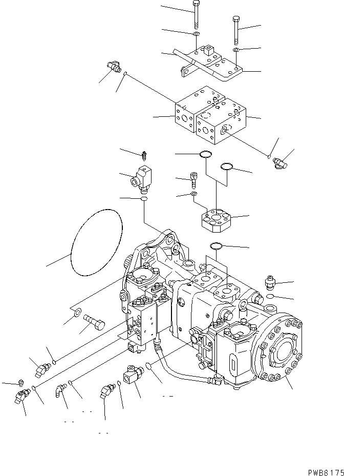 Угольник 21N-62-32950 KOMATSU