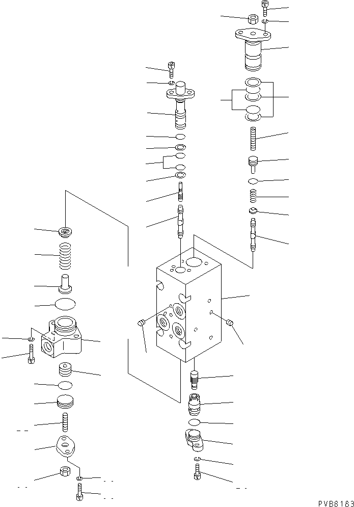 Корпус в сборе (708-2L-07630) KOMATSU