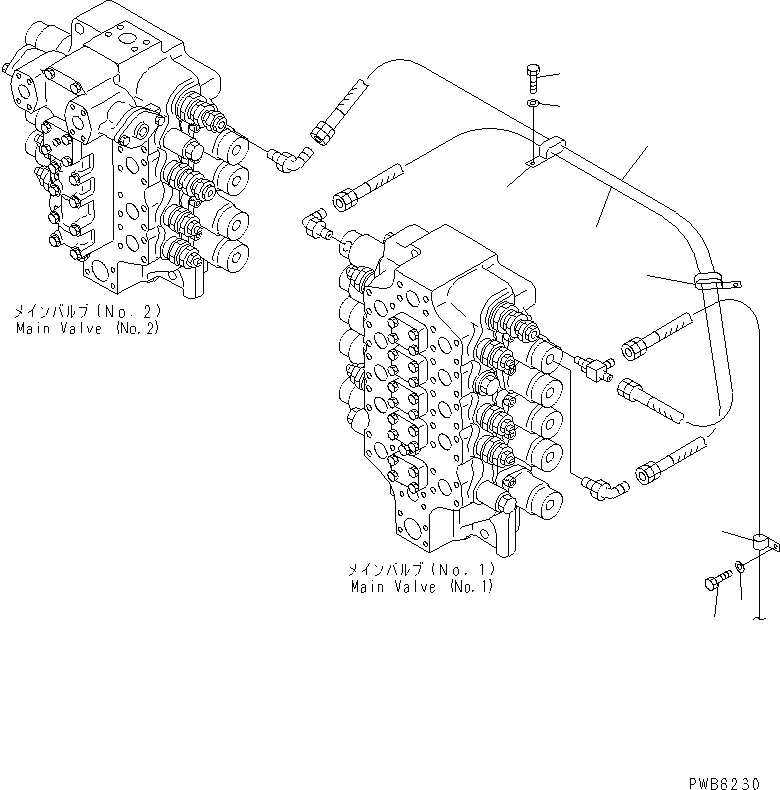 Шланг 201-Z68-7270 KOMATSU