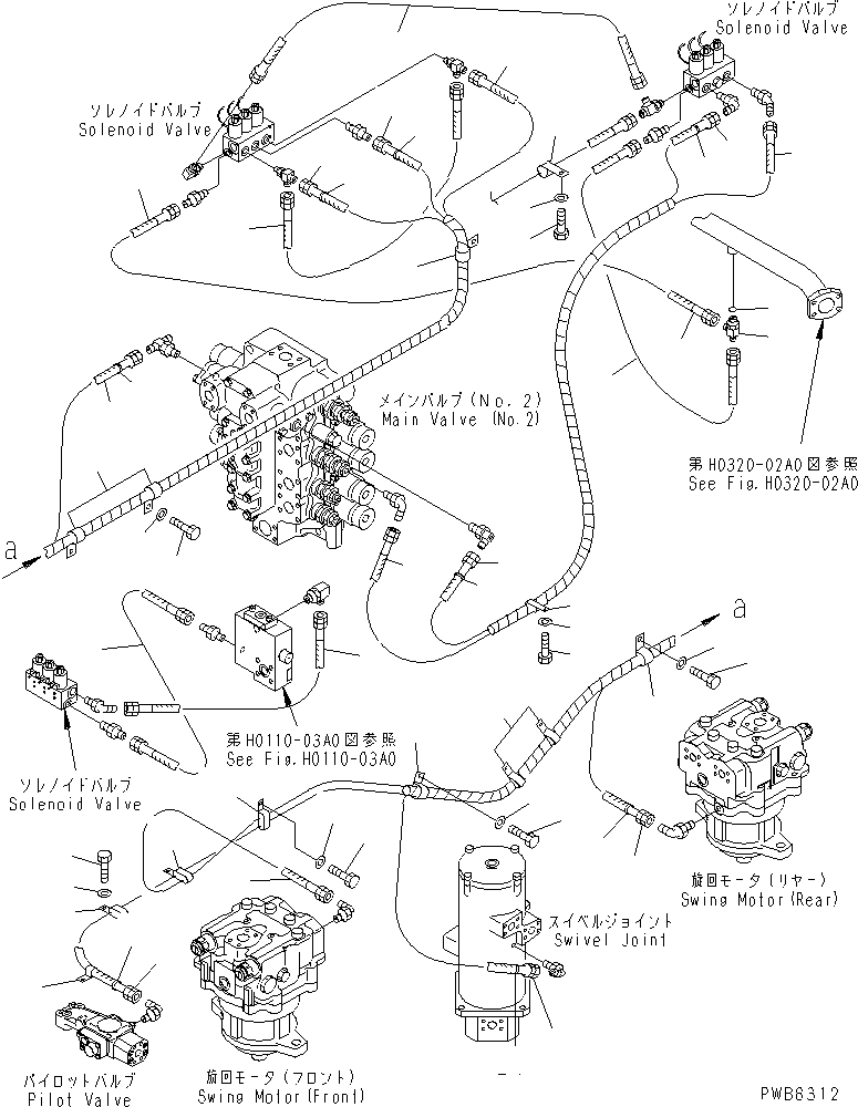 HOSE, 4400MM 21N-62-35751 KOMATSU