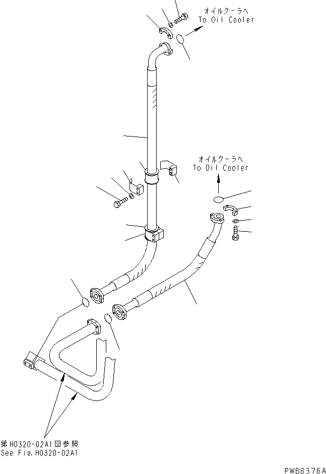 Шланг 07298-02021 KOMATSU