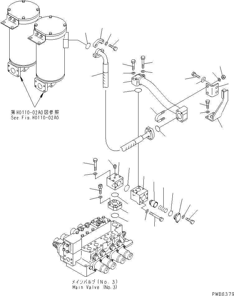 Кронштейн 21N-62-31972 KOMATSU