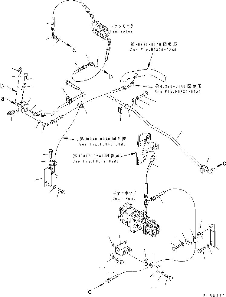Трубка 21N-62-31941 KOMATSU
