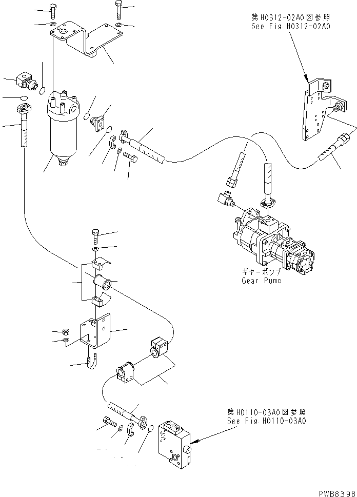 Шланг 07296-01029 KOMATSU