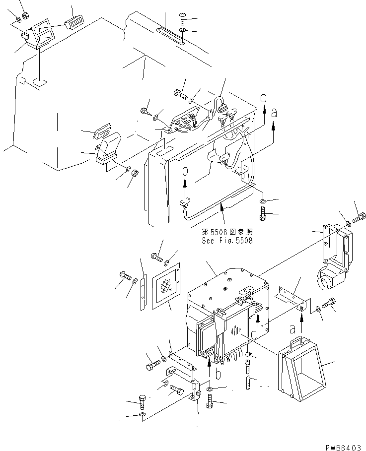 Панель в сборе 195-Z11-6800 KOMATSU