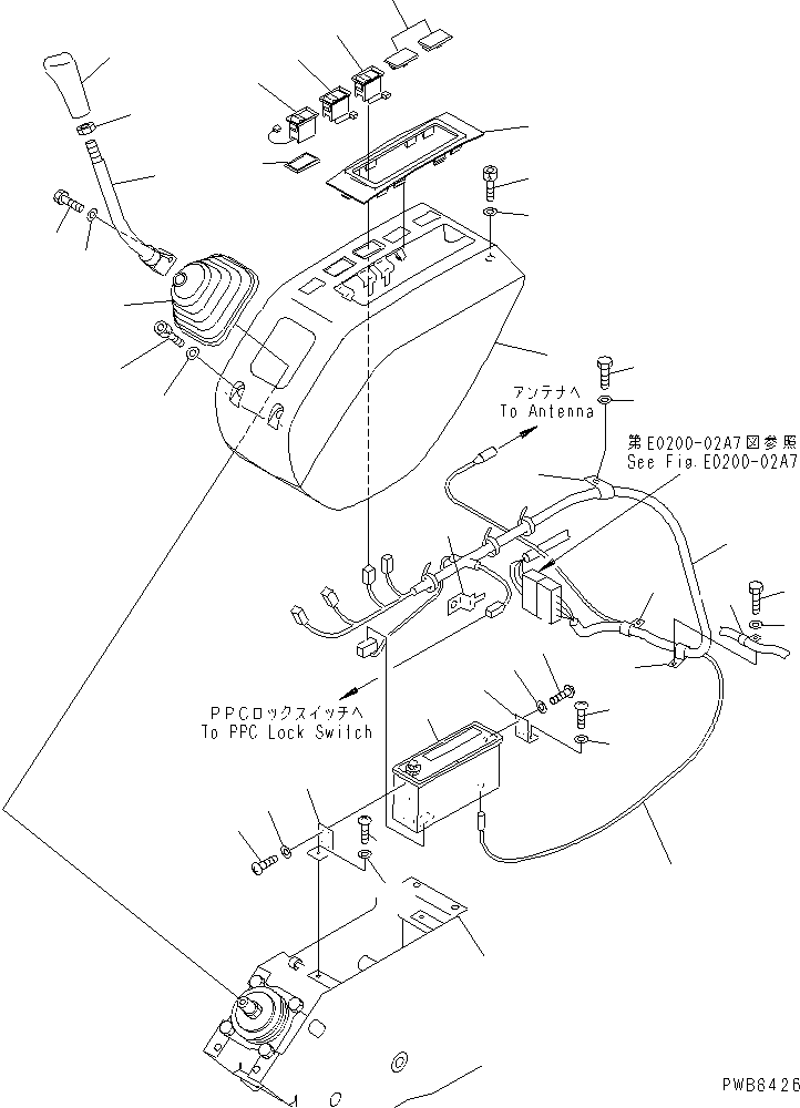 Жгут проводов 208-06-61620 KOMATSU