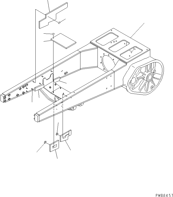 Лист 154-862-3440 KOMATSU