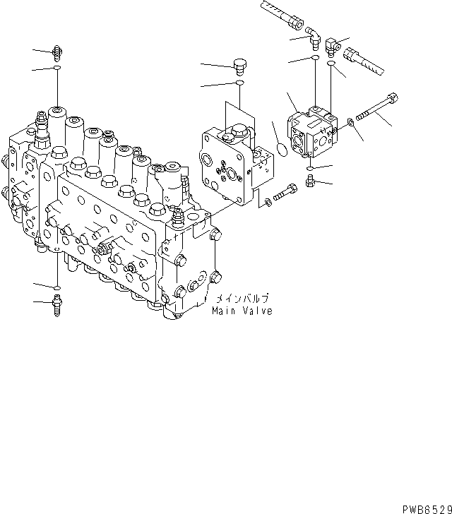 Пилотный клапан (702-21-09220) KOMATSU