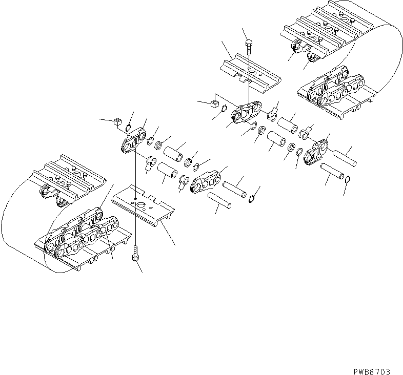 Башмак 21N-32-31320 KOMATSU