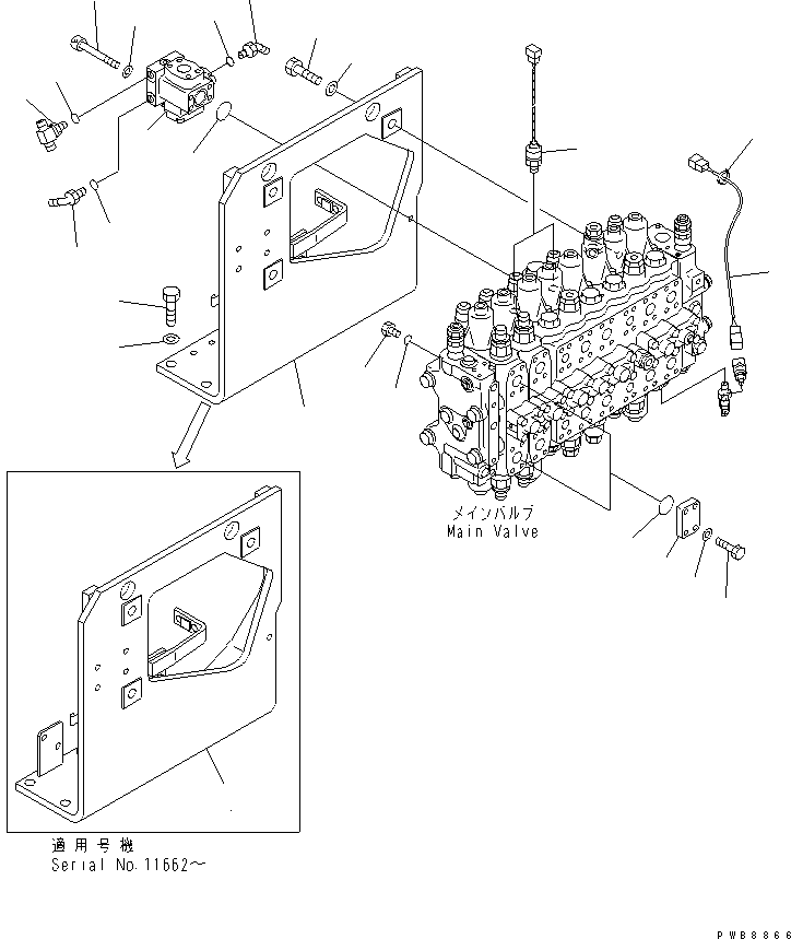 Жгут проводов 22U-06-11930 KOMATSU