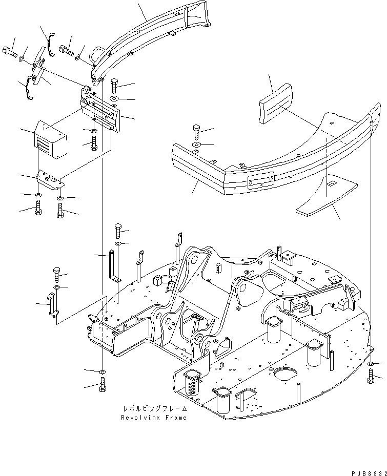 Уплотнение 22U-54-17830 KOMATSU