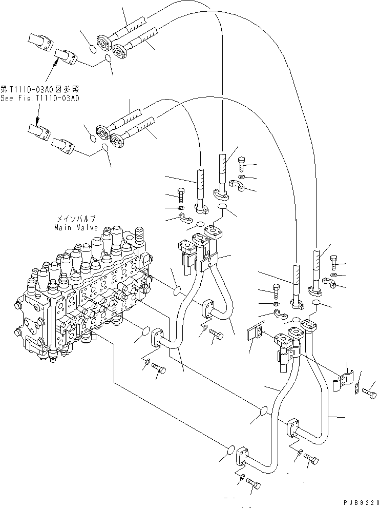 Шланг 22U-62-14510 KOMATSU