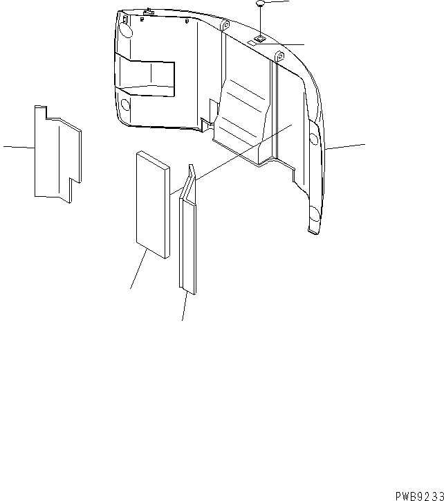 Груз 22U-46-14111 KOMATSU