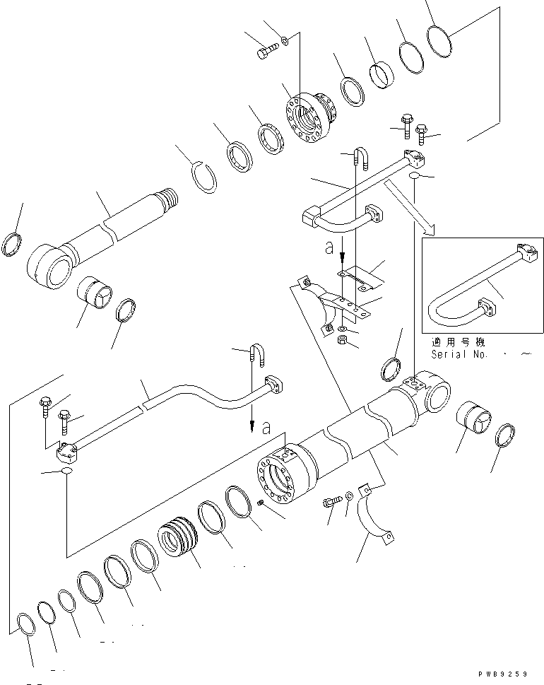 Сервисный комплект 707-98-46220 KOMATSU