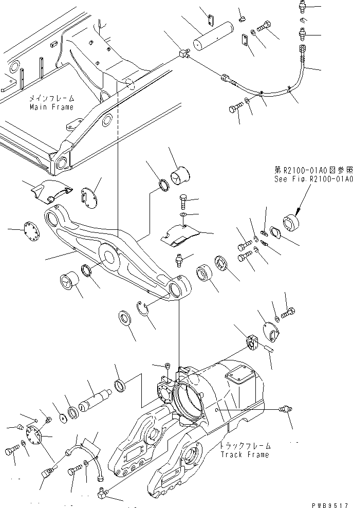 Трубка 195-50-41332 KOMATSU