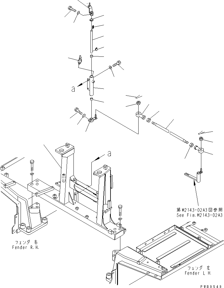 BRACKET,(B) (WITHOUT ROCKET HEATER) 195-54-66112 KOMATSU