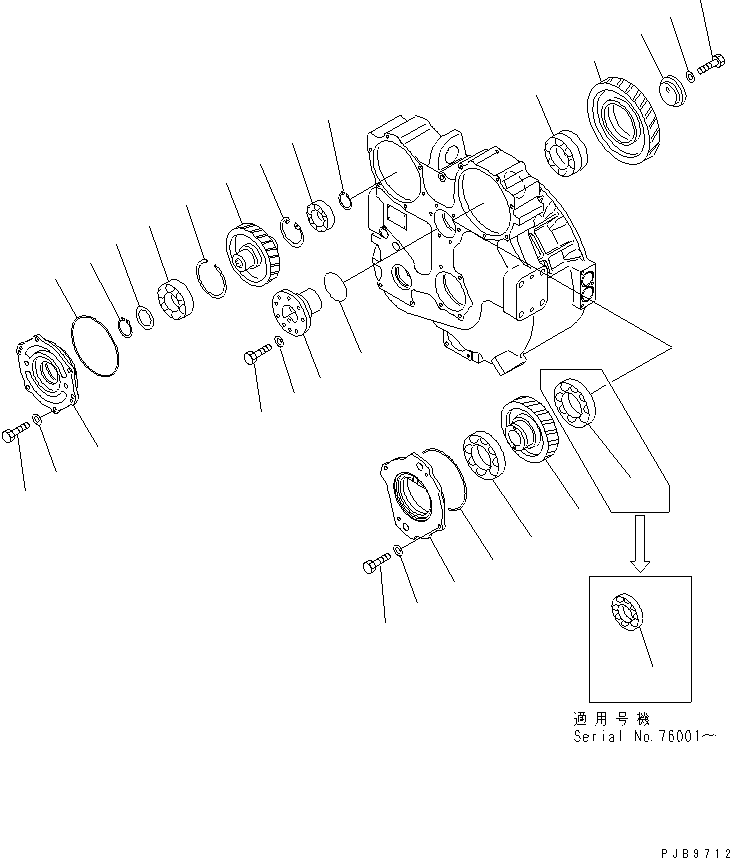 Шестерня 17A-13-34341 KOMATSU