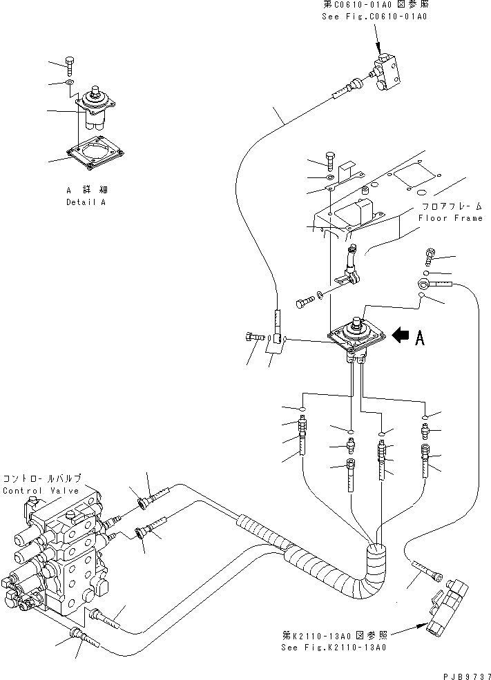 Шланг 17A-61-17230 KOMATSU