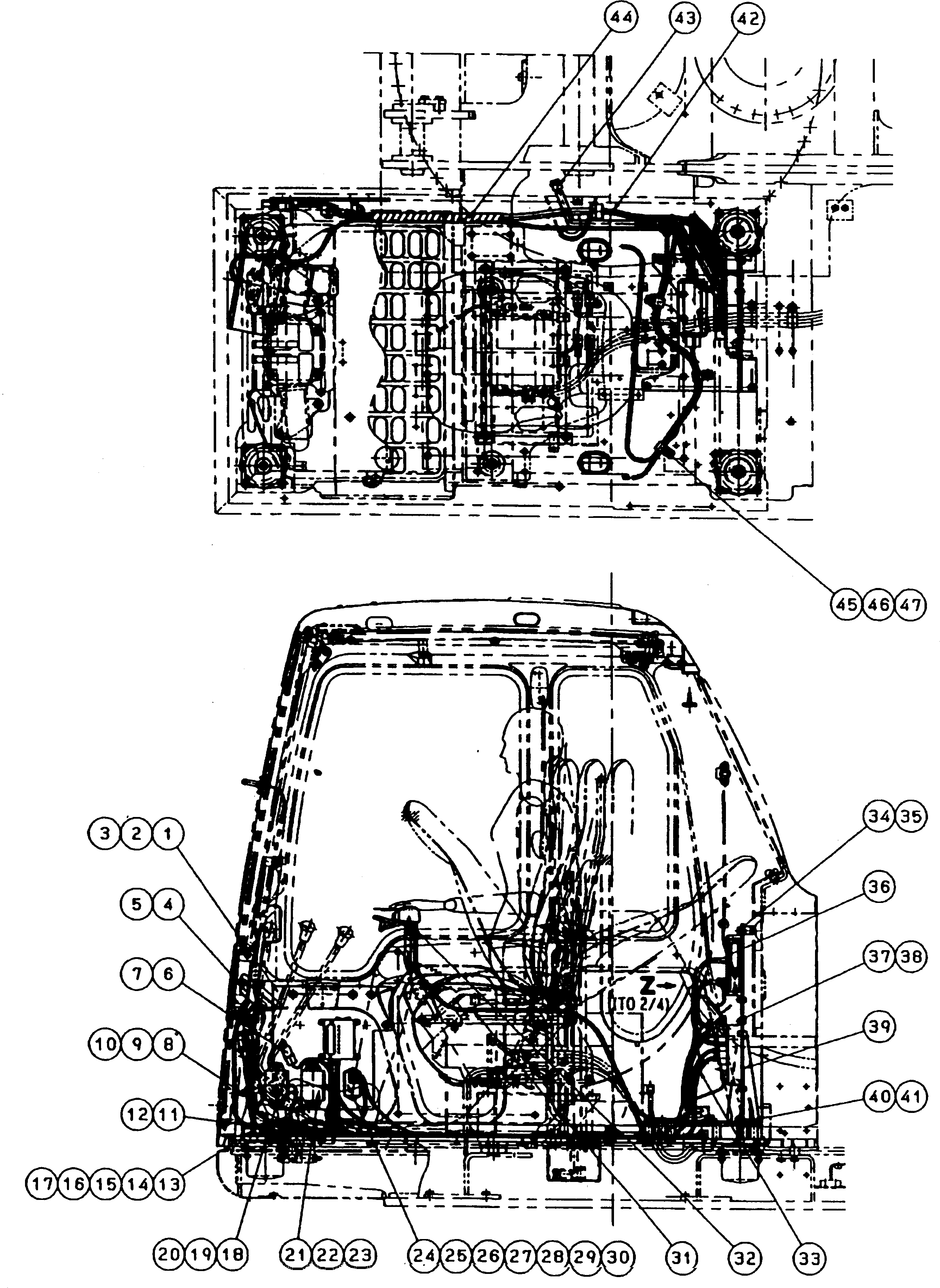 Кронштейн BRACKET-F024457 KOMATSU