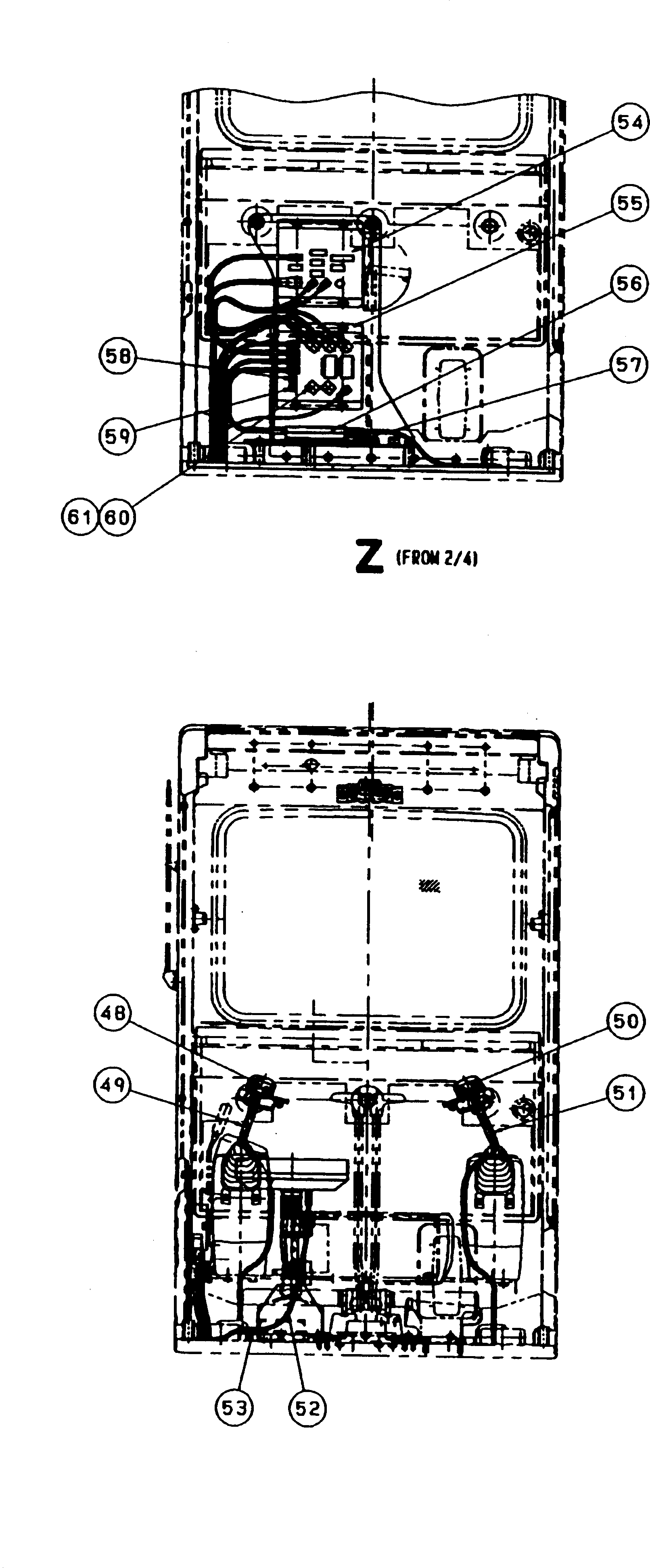 KEYBOARD ASS'Y,R.H. F019320 KOMATSU
