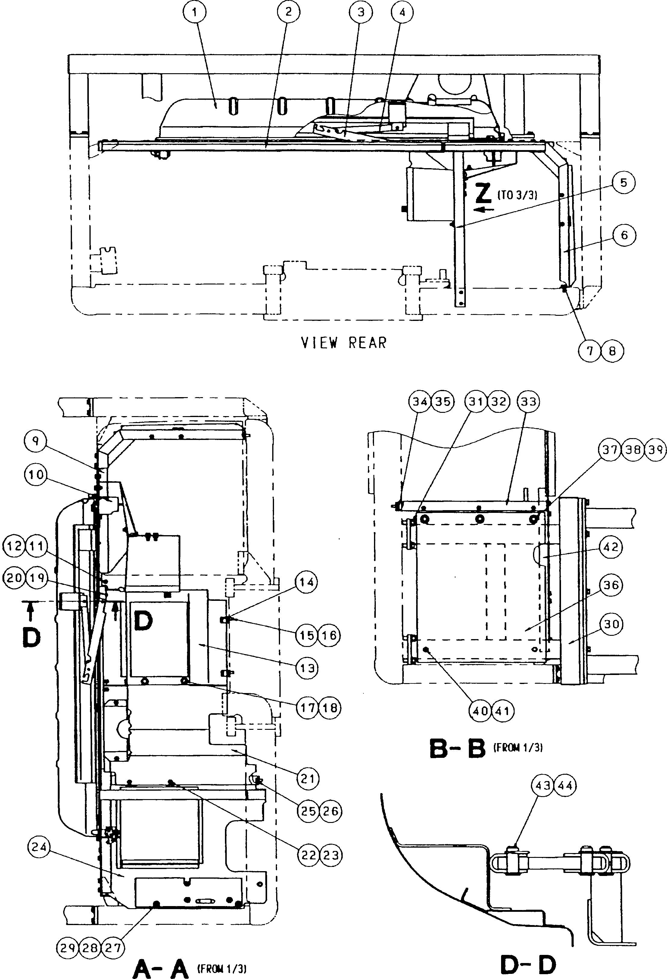 Кронштейн 206-54-81360 KOMATSU