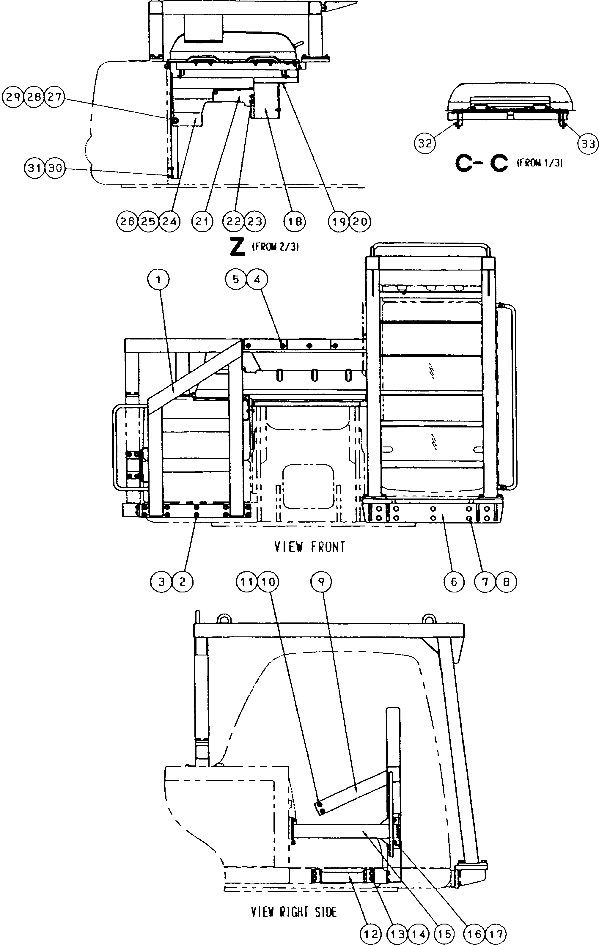 Ограждение 206-54-81250 KOMATSU