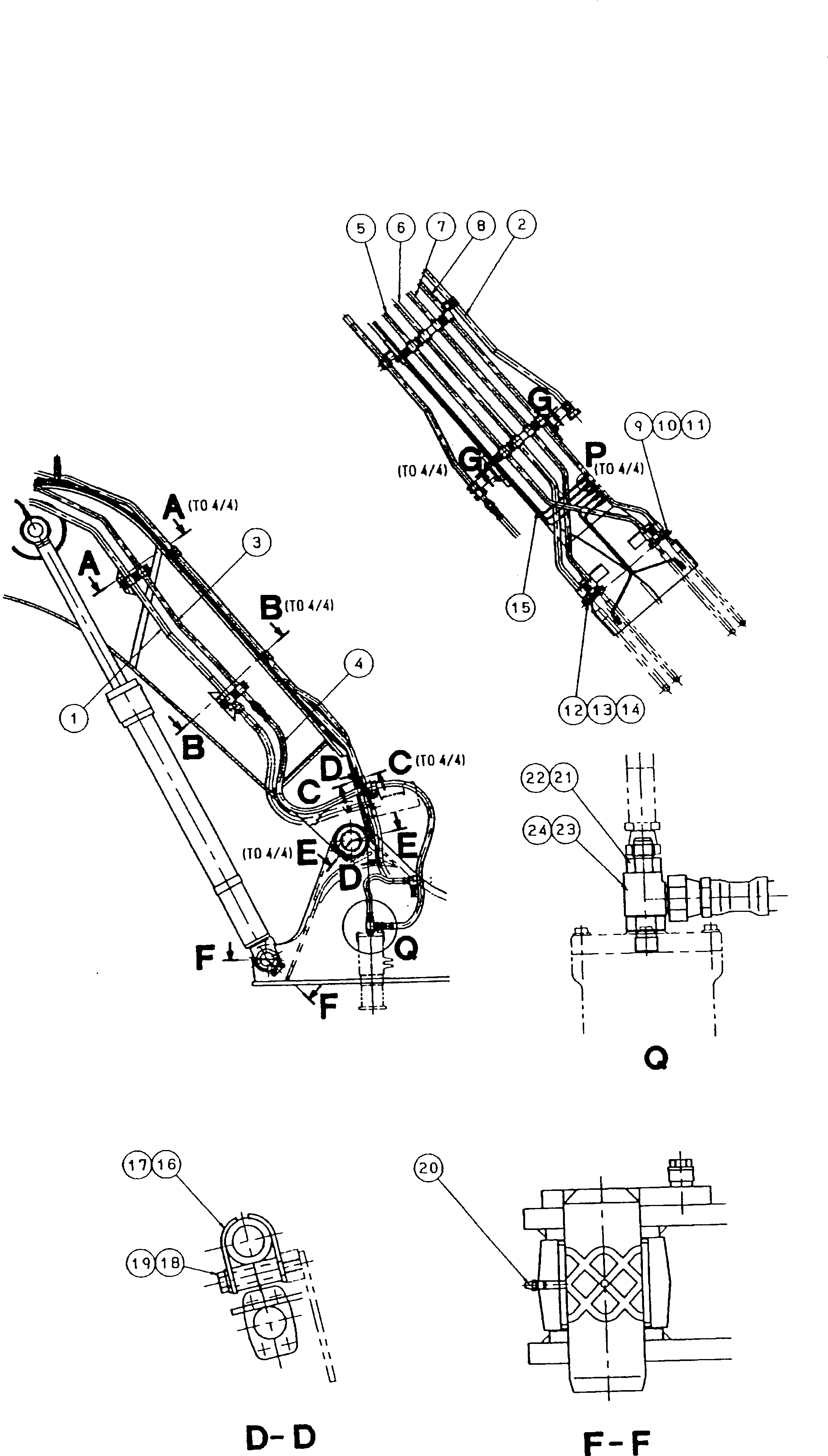 Хомут 07049-11024 KOMATSU