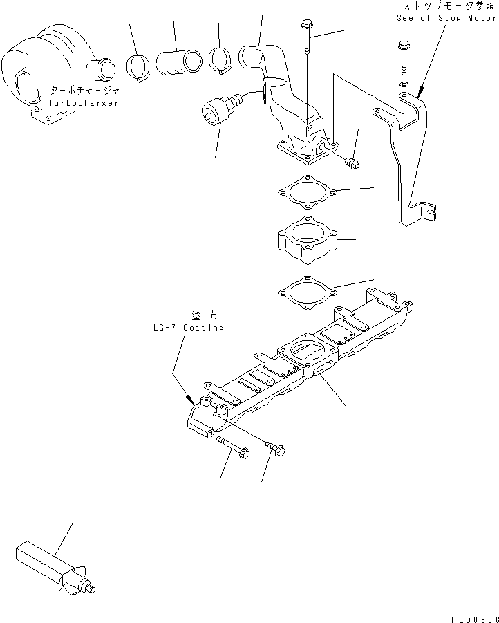 CONNECTOR,AIR 6207-11-4250 KOMATSU