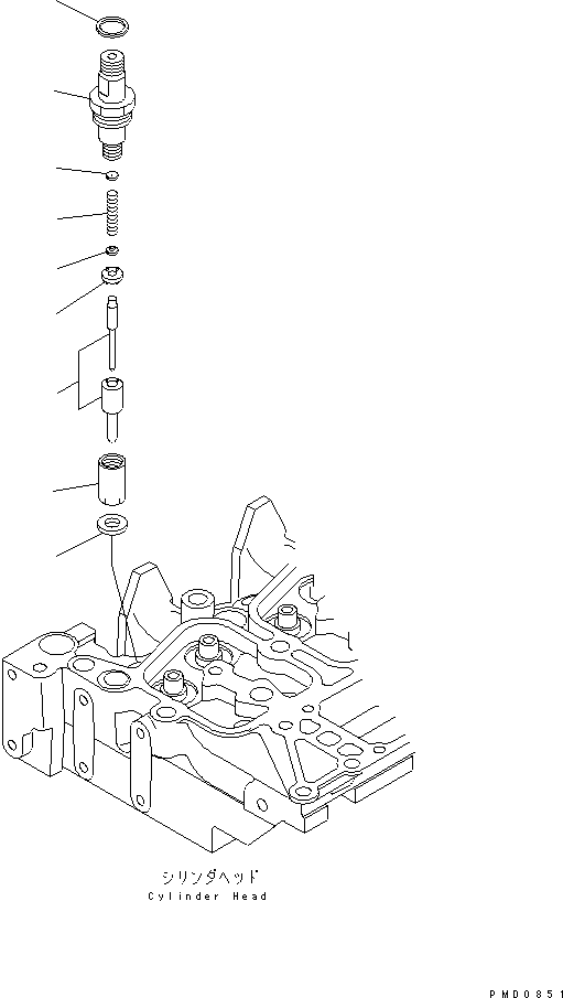 NOZZLE KIT 6732-11-3160 KOMATSU