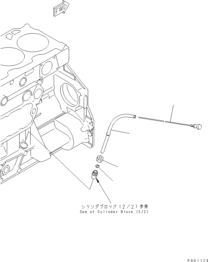 GAUGE,OIL LEVEL 6151-21-5360 KOMATSU