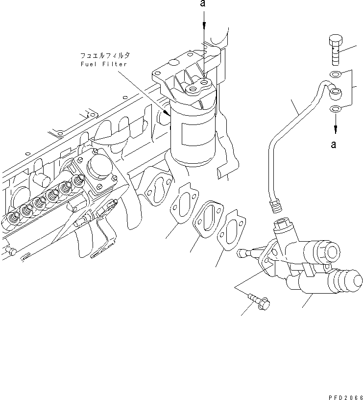 Насос \0\6735-71-1720 KOMATSU