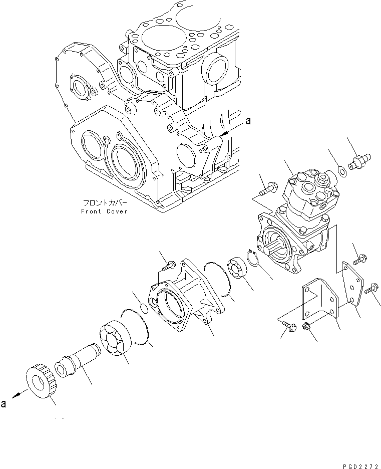 Подшипник 06000-06907 KOMATSU
