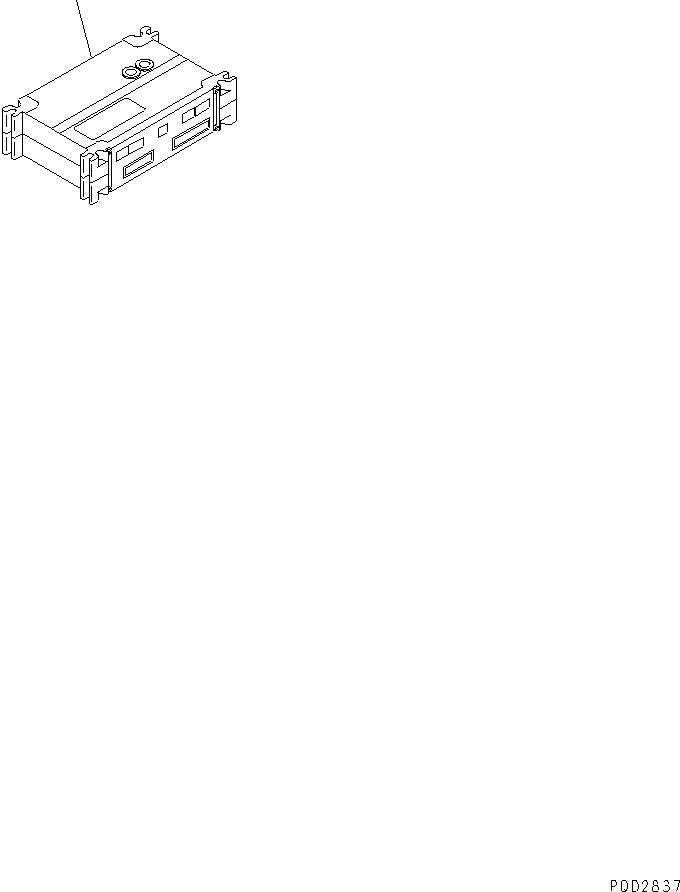 CONTROLLER,(FORWARDED INDIVIDUALLY PARTS) 7834-22-6003 KOMATSU
