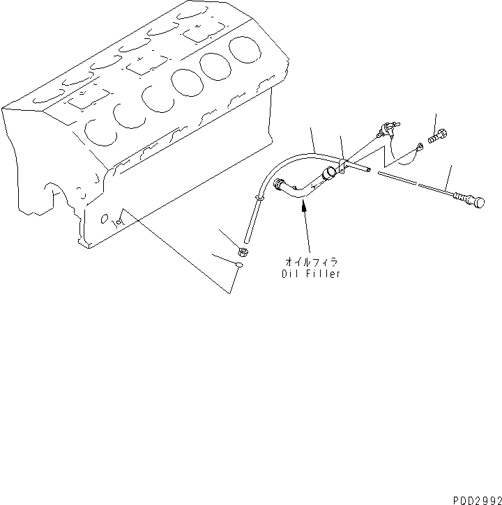 GAUGE,OIL 6215-21-5322 KOMATSU