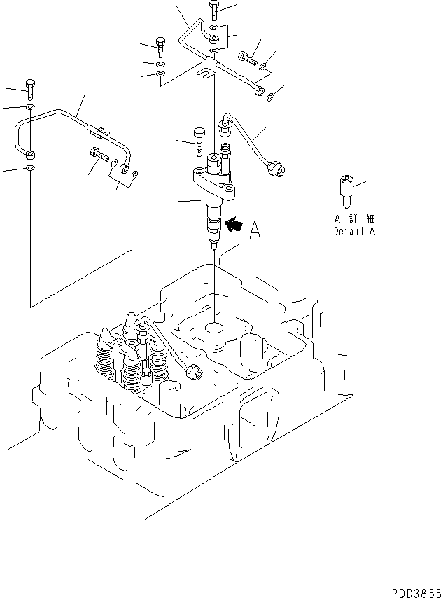 STOPPER,(SEE FIG.1103) (6127-11-7412) KOMATSU
