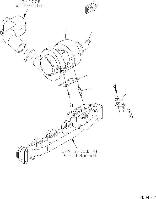 KIT,TURBOCHARGER 6735-81-8031 KOMATSU