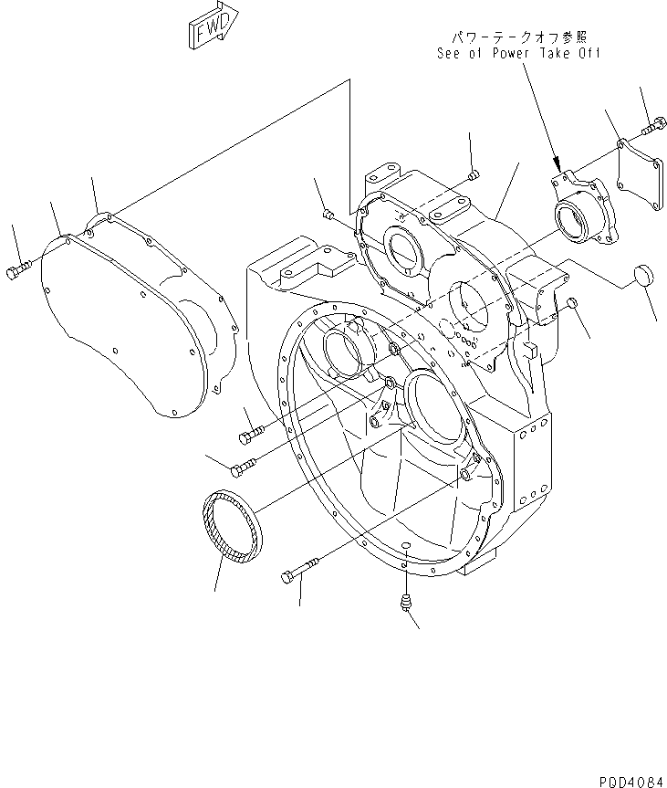GASKET,(FOR SHIPPING) 6128-21-4931 KOMATSU