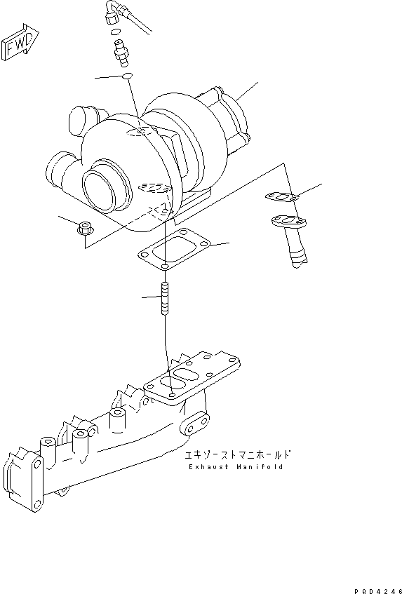 KIT,TURBOCHARGER 6732-81-8062 KOMATSU