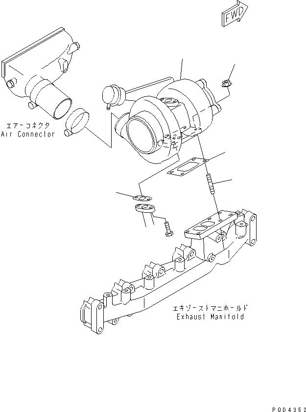 KIT,TURBOCHARGER 6736-81-8030 KOMATSU