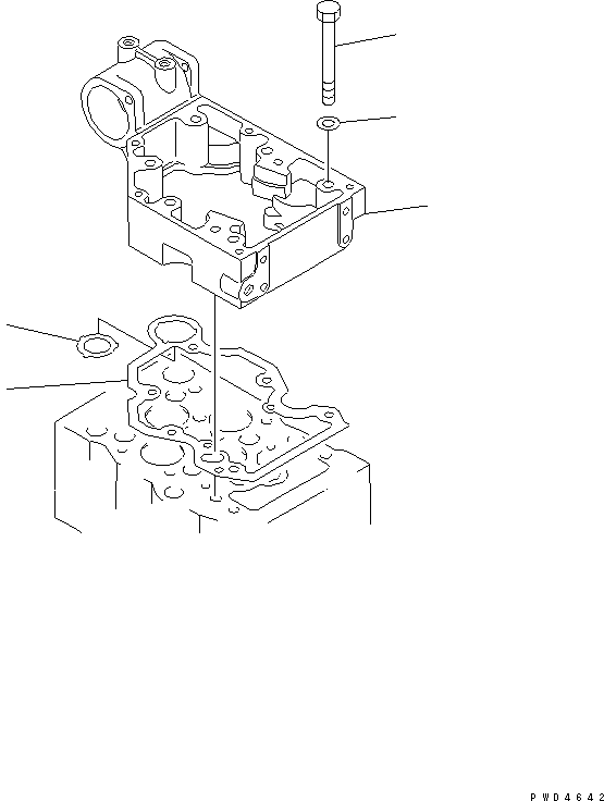 GASKET ASS'Y 6164-11-7805 KOMATSU