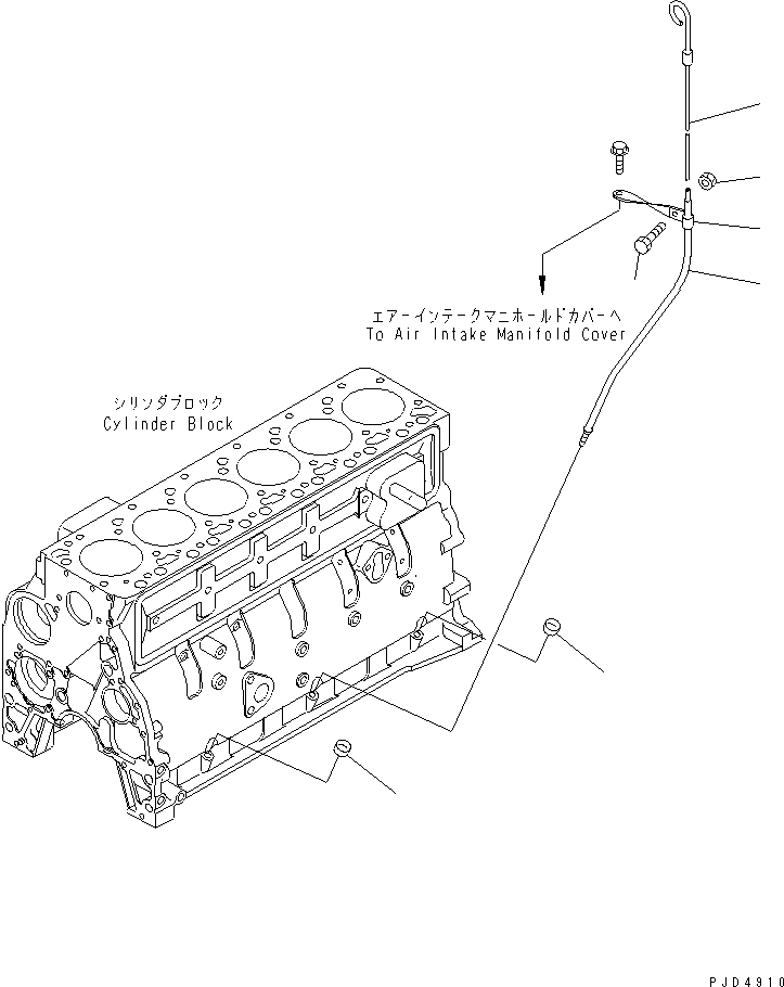 GAUGE,OIL 6735-21-5482 KOMATSU