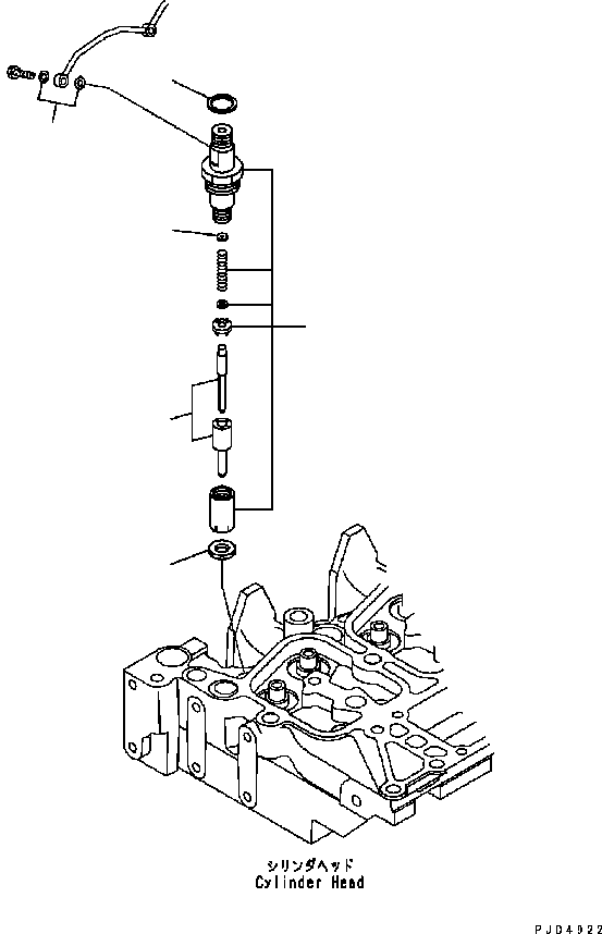 KIT,NOZZLE HOLDER 6735-11-3200 KOMATSU