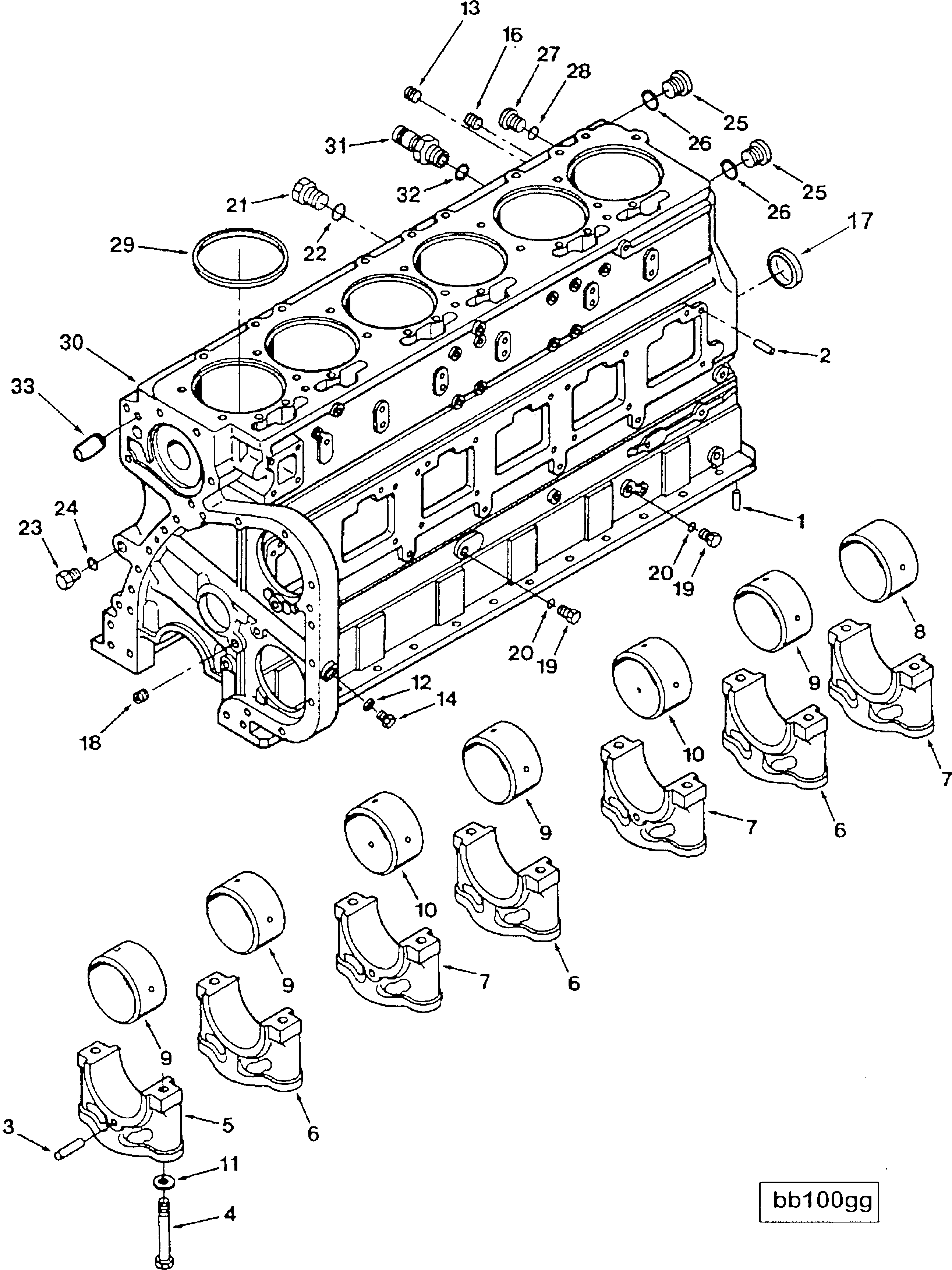 Палец CU202903 KOMATSU