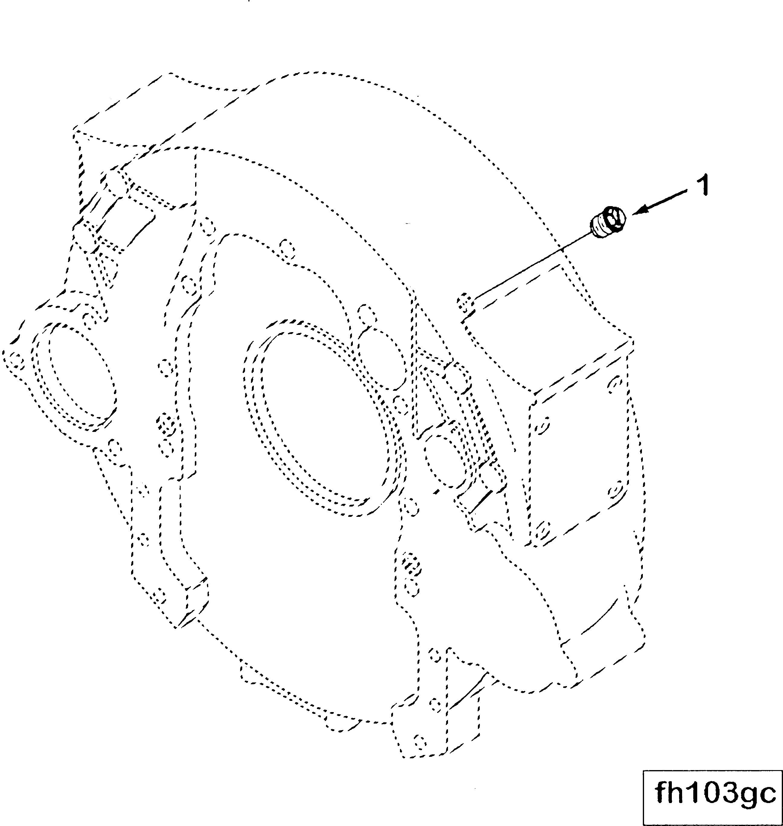 Пробка CU3063779 KOMATSU