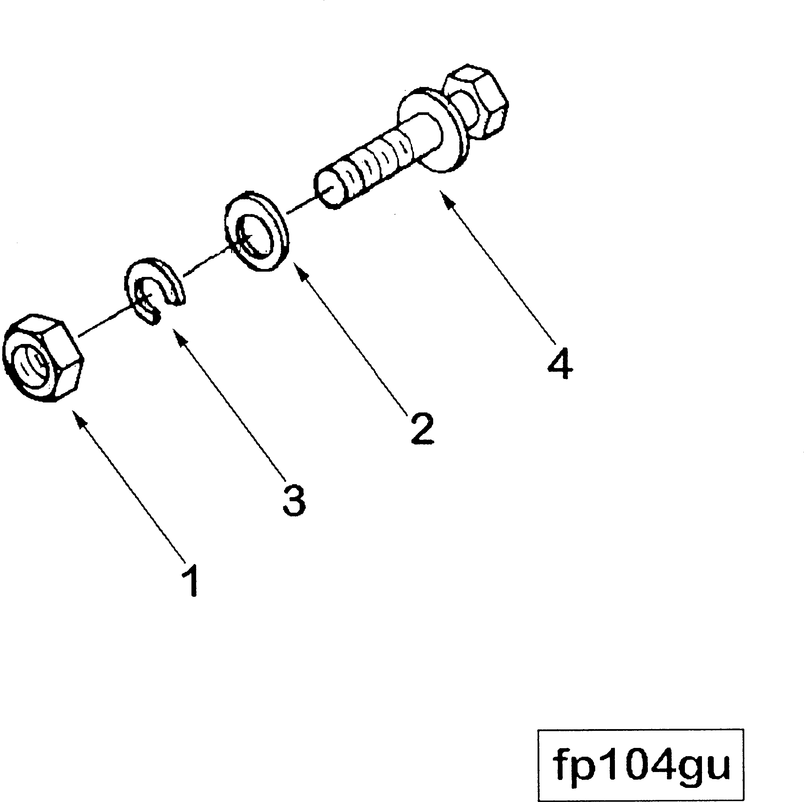 Шайба CU135783 KOMATSU
