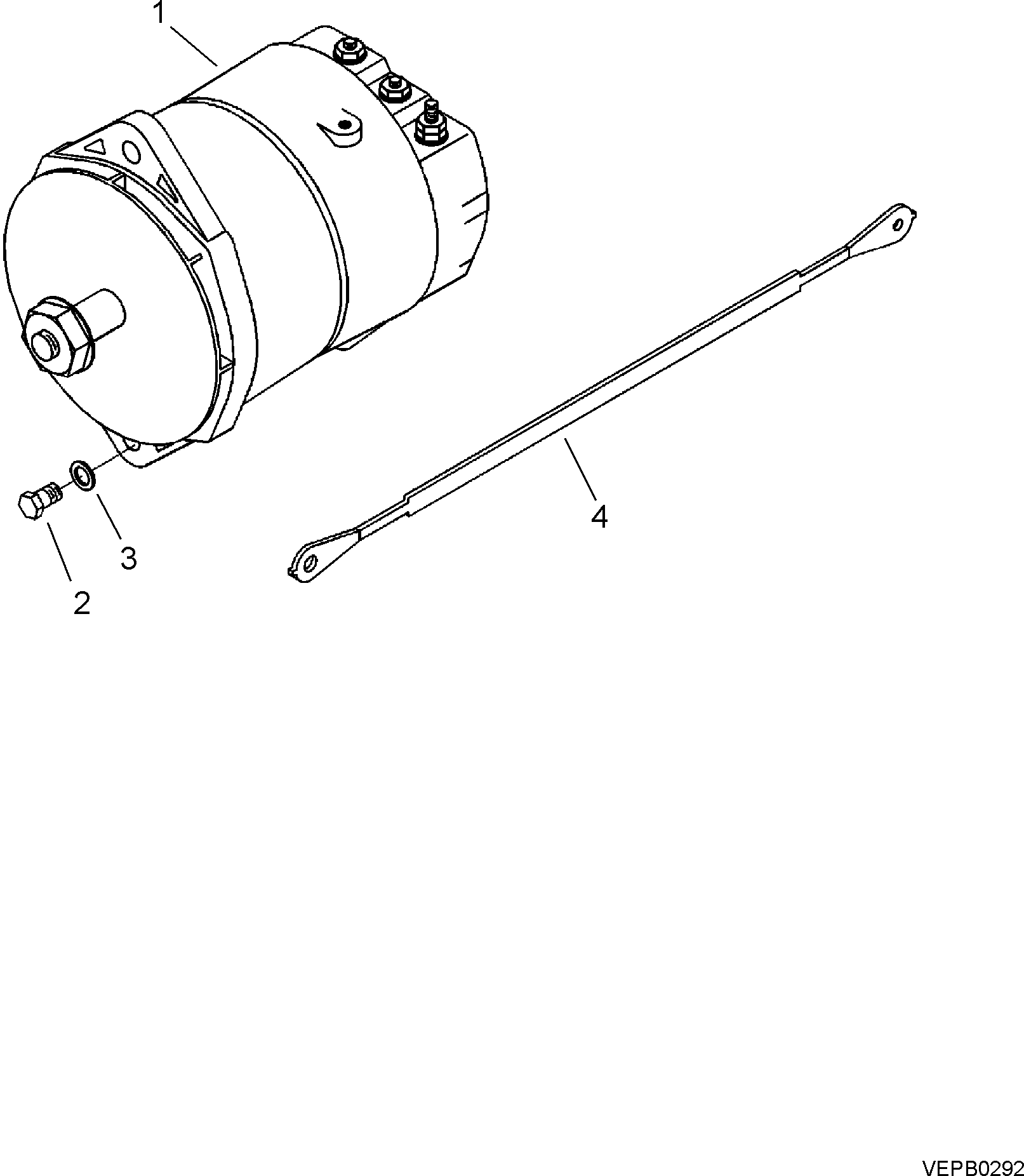 ALTERNATOR ASS'Y,(SEE FIG.A6109-A9A3) (6216-84-6130) KOMATSU