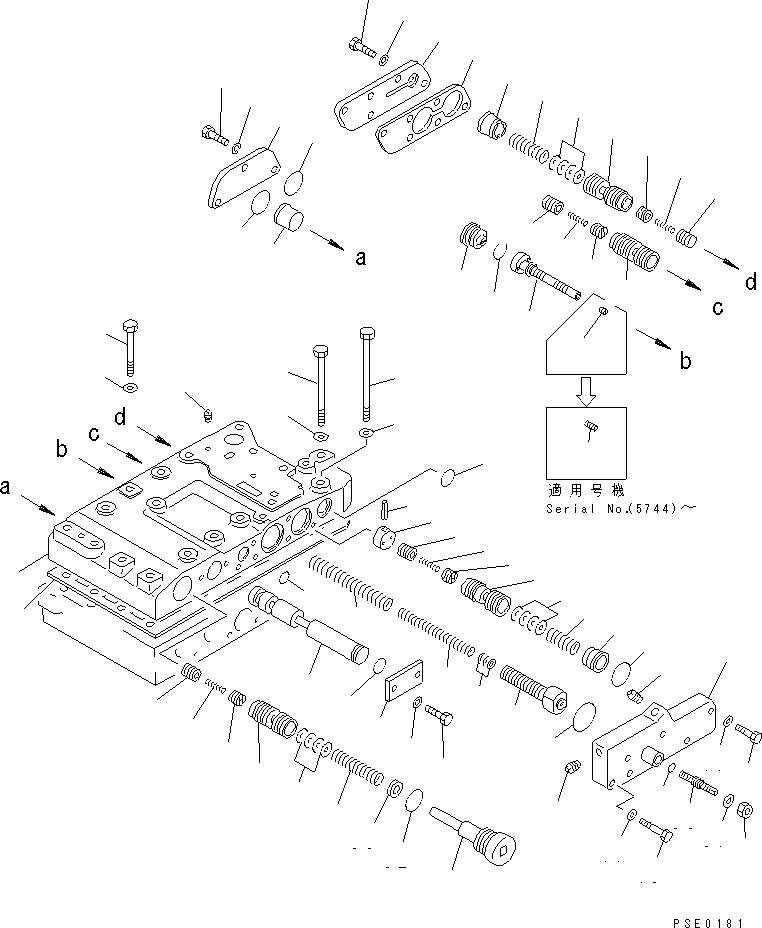 Клапан в сборе 425-15-00301 KOMATSU
