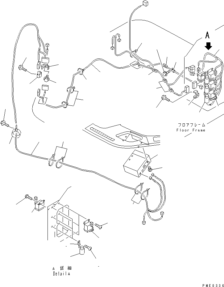 Жгут проводов 421-07-21320 KOMATSU